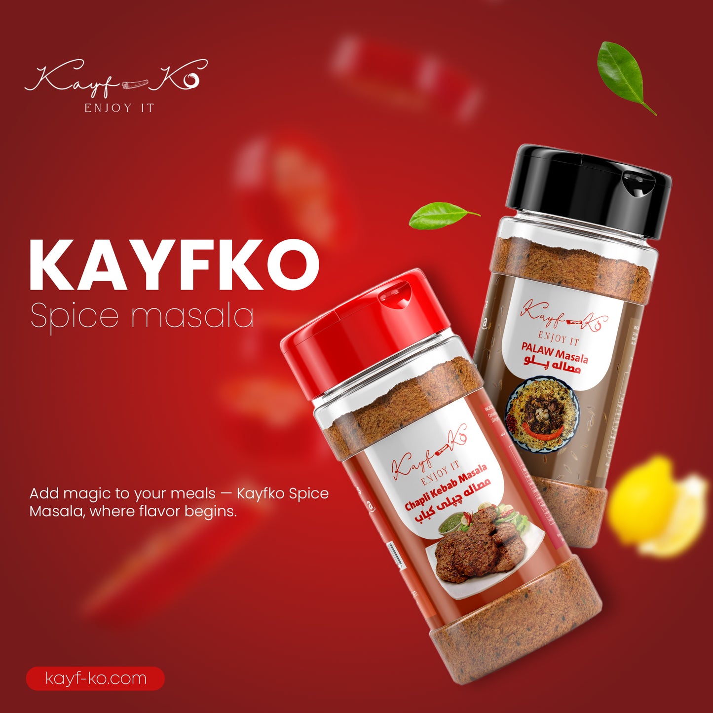 Ketchup Spicy Seasoning (مصاله کچپی) - kayf-ko