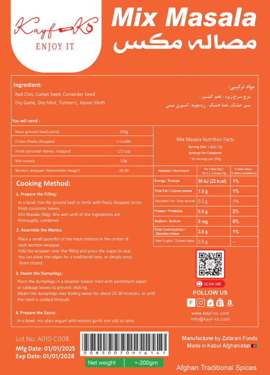 Mix Masala - kayf-ko