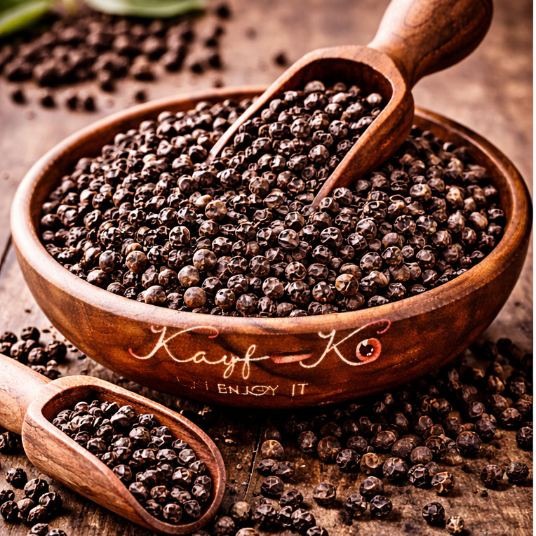Black Pepper (Whole) – (مرچ سیاه) – Filfil Aswad (فلفل أسود) - kayf-ko