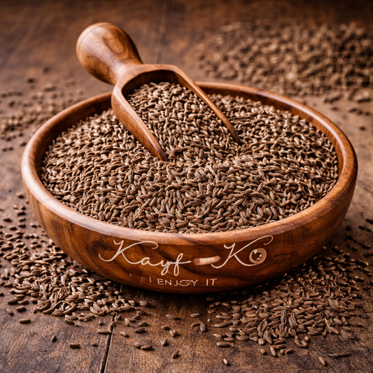 Caraway – Zeera Siyah (زیره سیاه) – Karawiya (كراوية) - kayf-ko