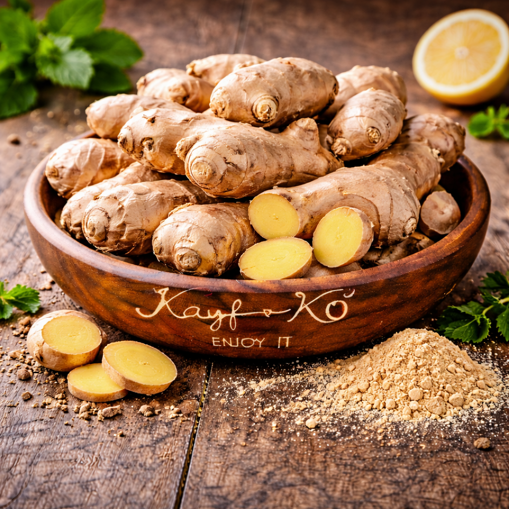 Ginger Roots – Zanjabeel | زنجبیل (Zanjabeel) | زنجبيل (Zanjabīl) - kayf-ko