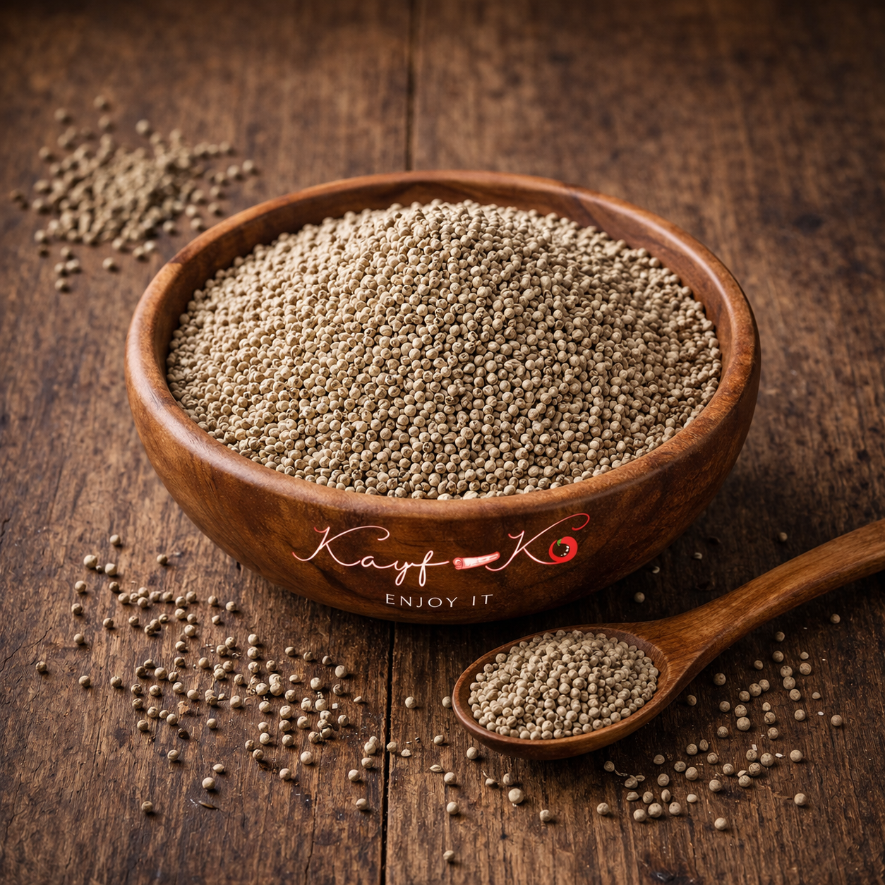 White Pepper – (مرچ سفید) – Filfil Abyad (فلفل أبيض) - kayf-ko